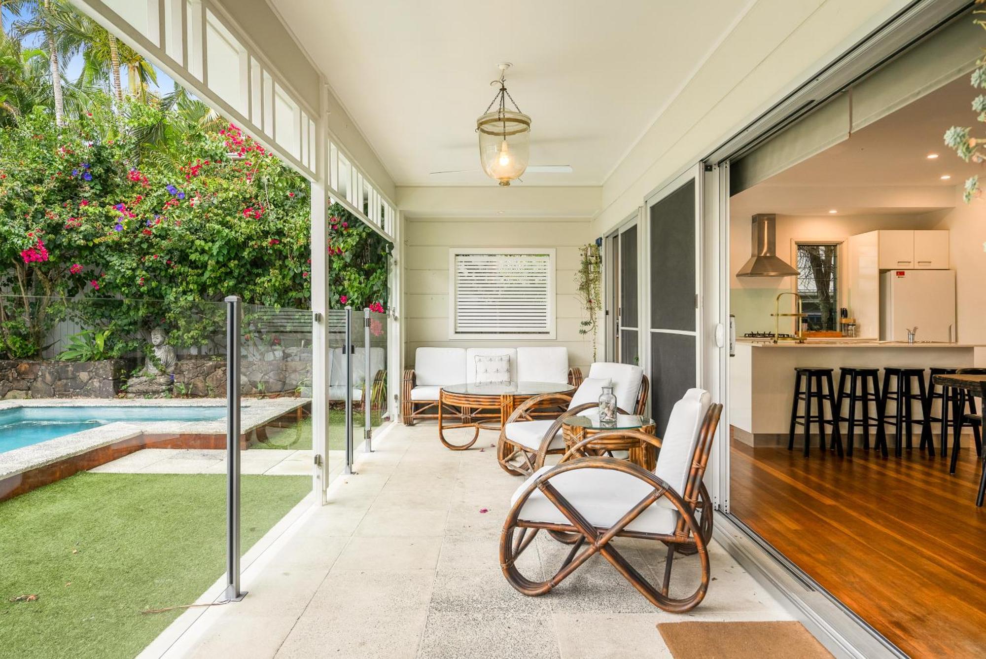 Aaman & Cinta Luxury Villas Teluk Byron Bagian luar foto