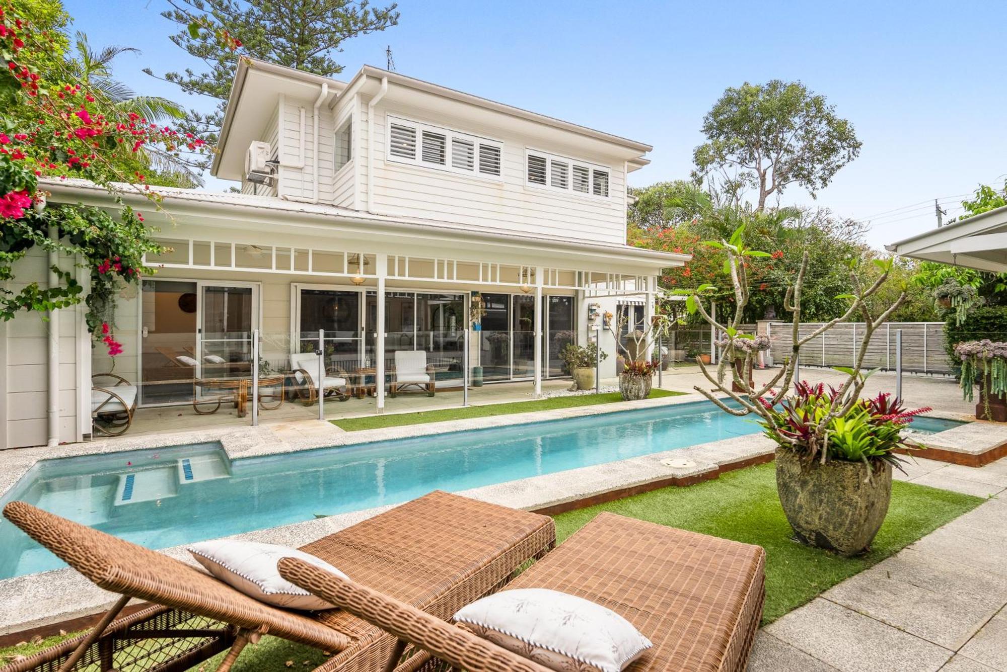 Aaman & Cinta Luxury Villas Teluk Byron Bagian luar foto