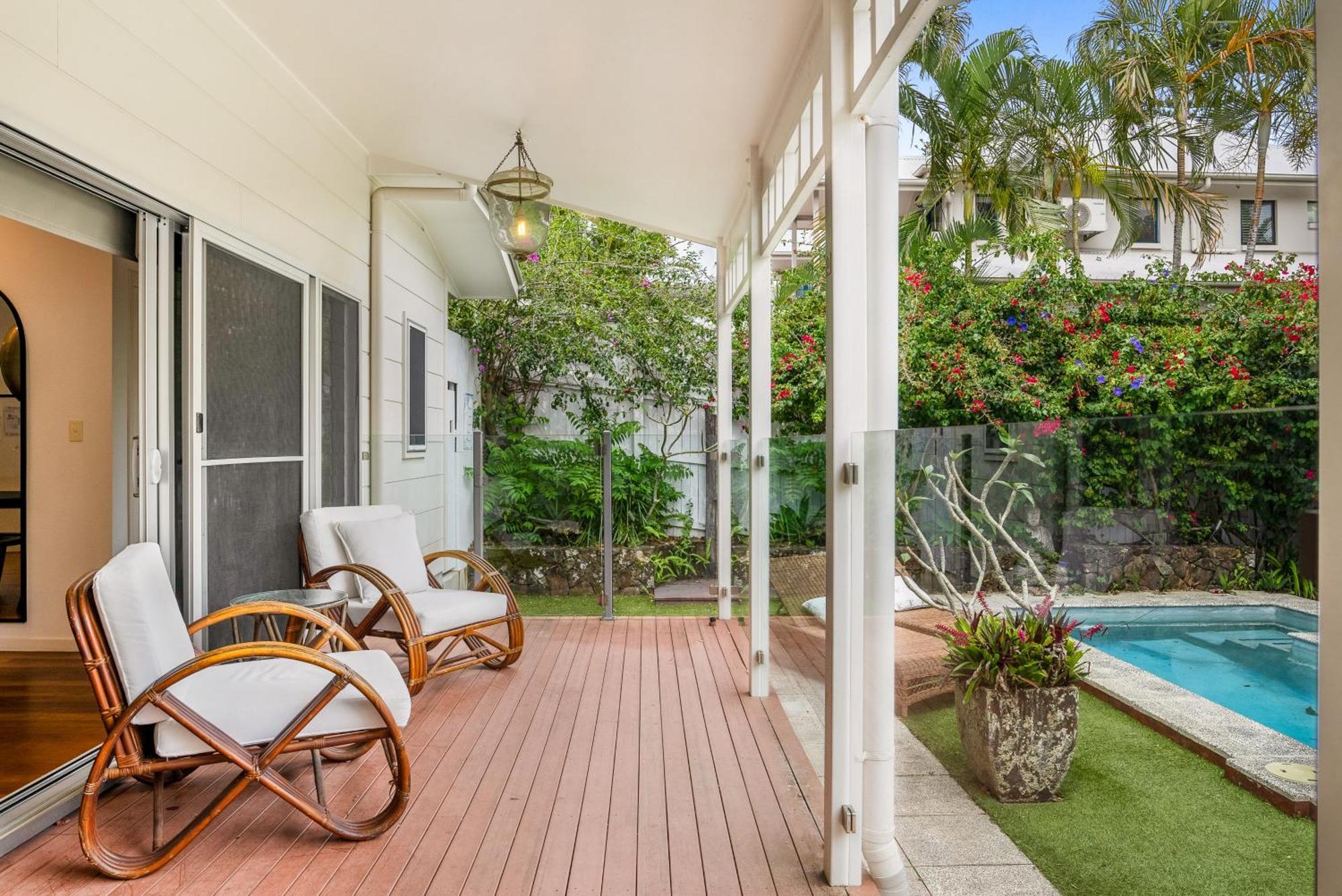Aaman & Cinta Luxury Villas Teluk Byron Bagian luar foto