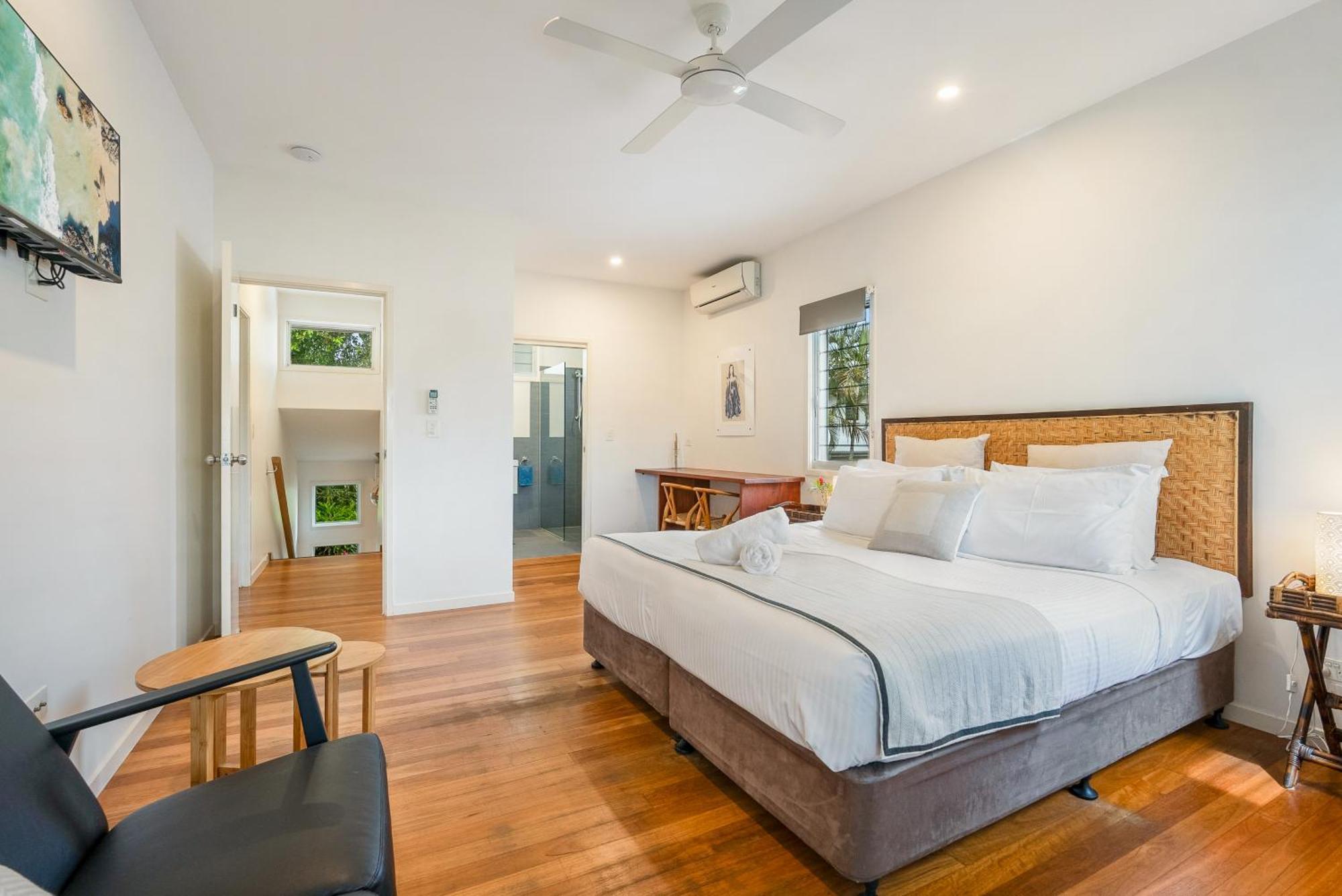 Aaman & Cinta Luxury Villas Teluk Byron Bagian luar foto