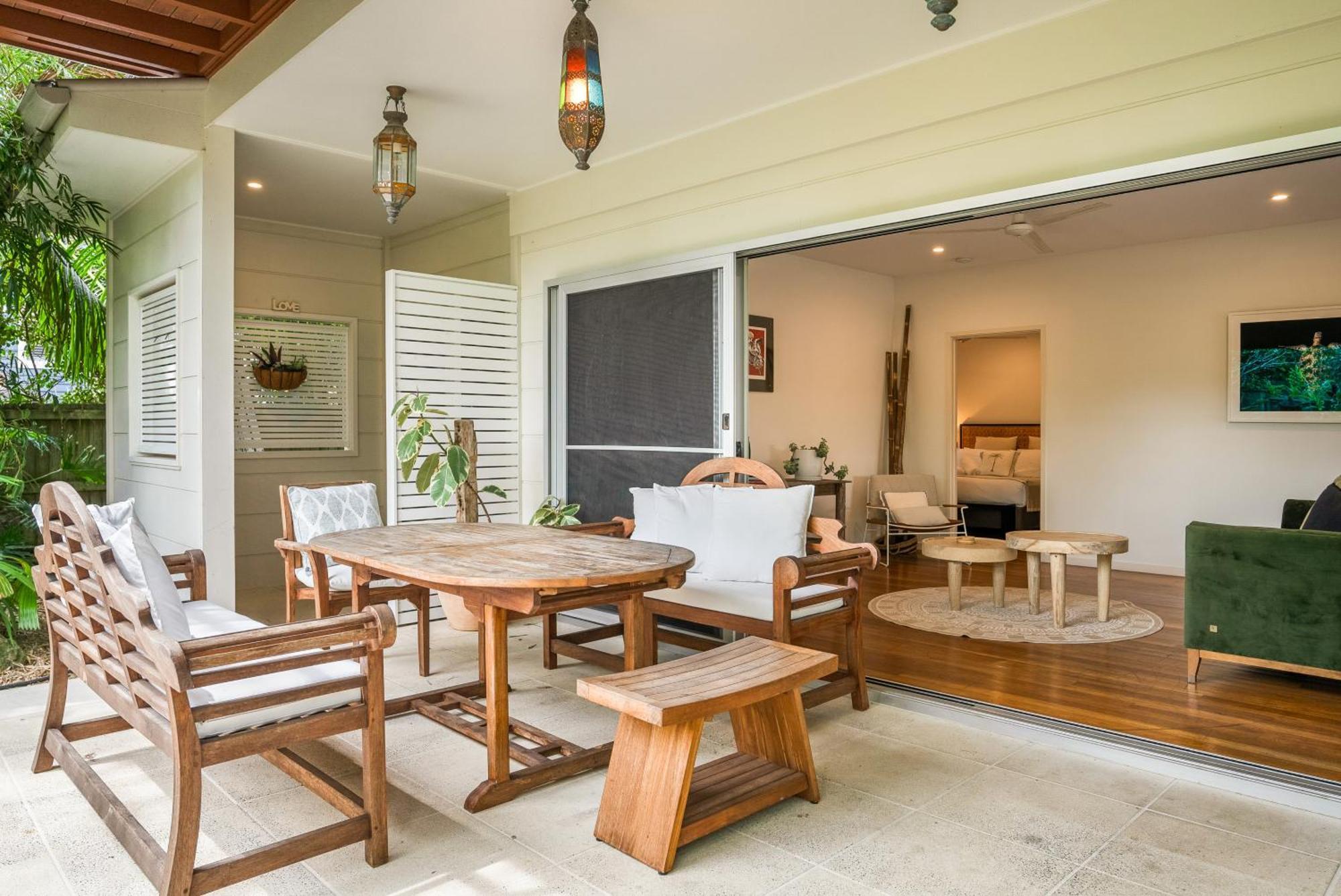 Aaman & Cinta Luxury Villas Teluk Byron Bagian luar foto