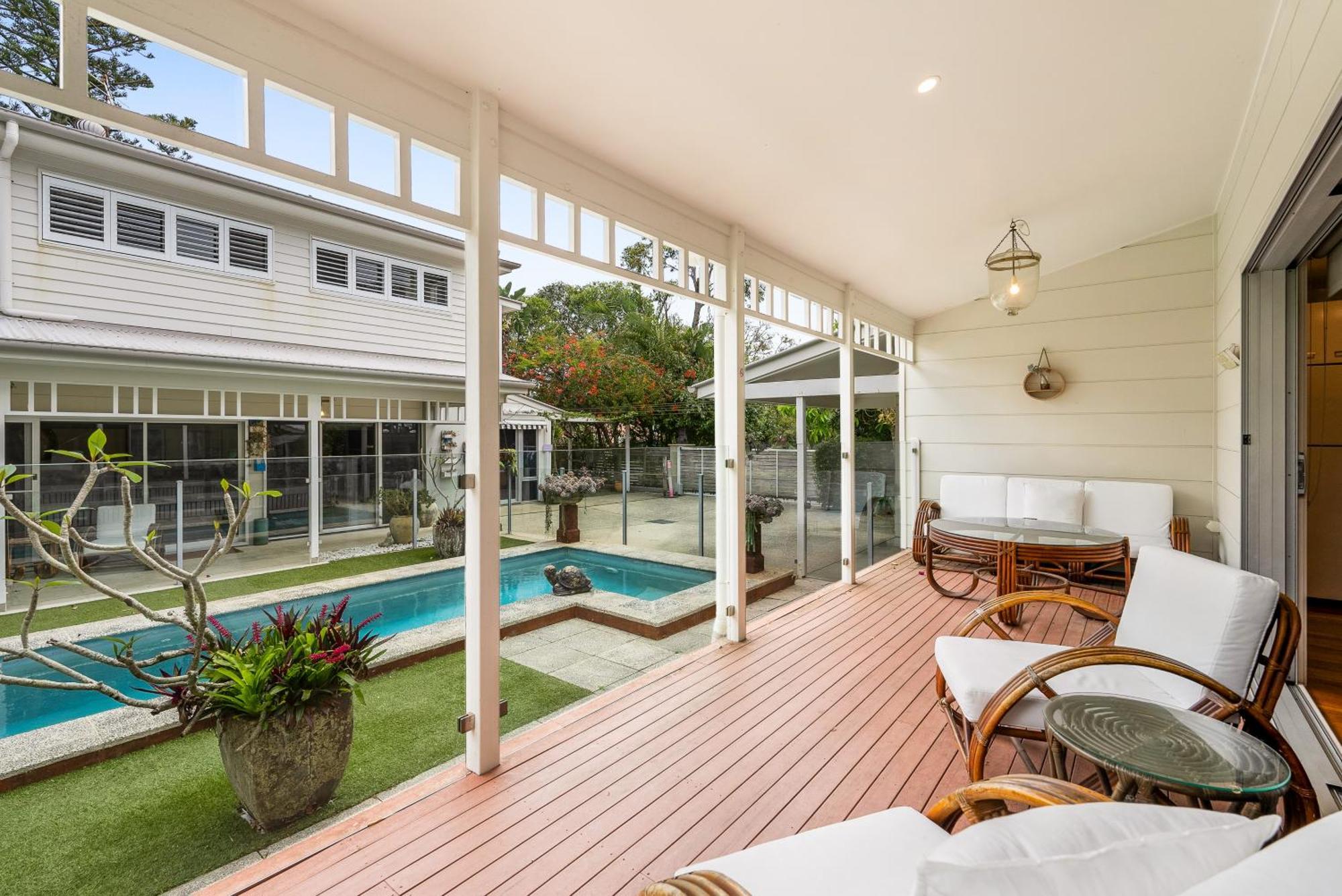 Aaman & Cinta Luxury Villas Teluk Byron Bagian luar foto