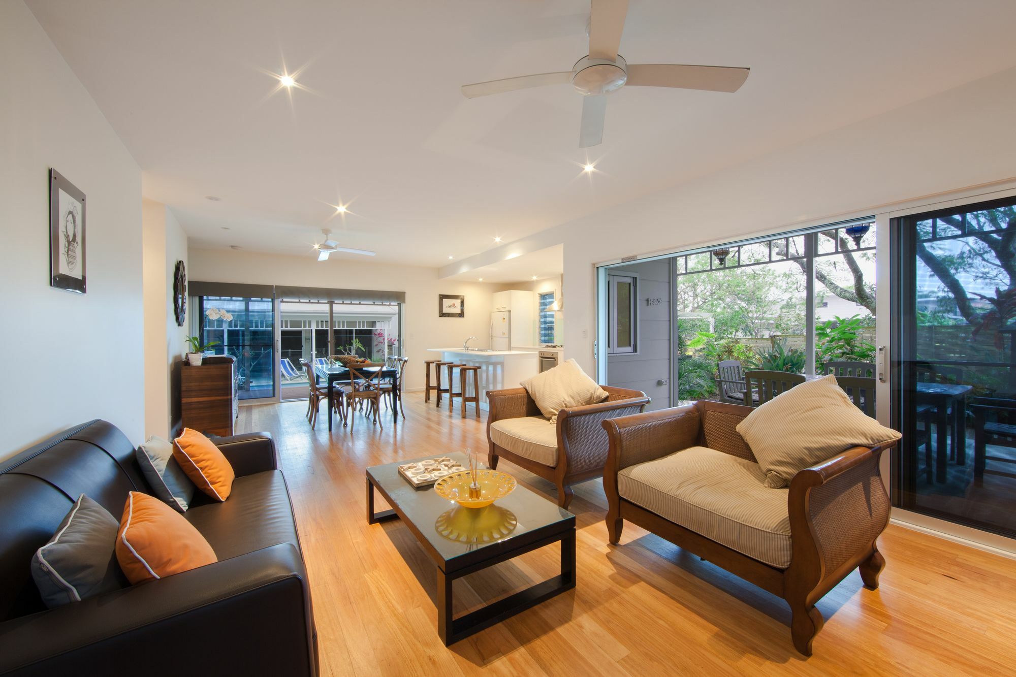 Aaman & Cinta Luxury Villas Teluk Byron Bagian luar foto