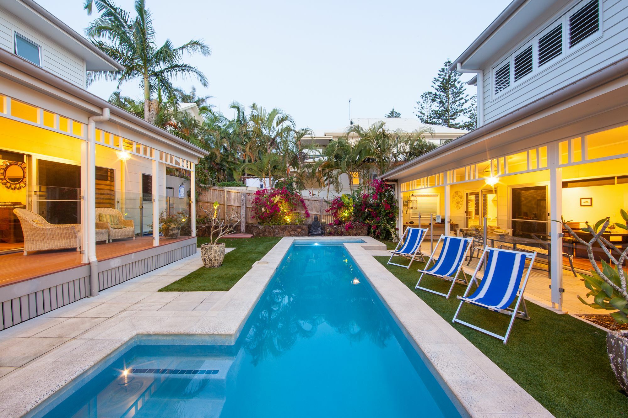 Aaman & Cinta Luxury Villas Teluk Byron Bagian luar foto